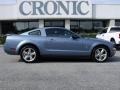 2008 Windveil Blue Metallic Ford Mustang V6 Premium Coupe  photo #1