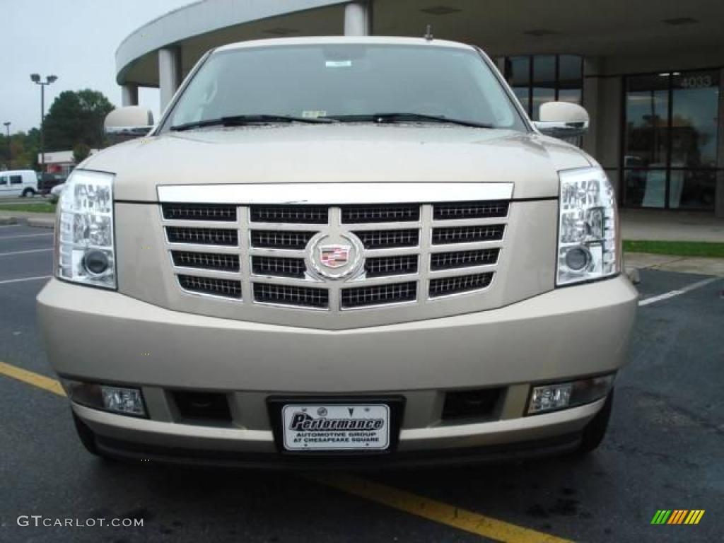 2007 Escalade  - Gold Mist / Ebony/Ebony photo #9