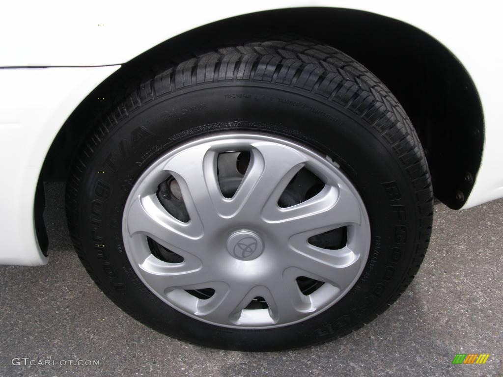 1999 Corolla CE - Super White / Light Charcoal photo #10