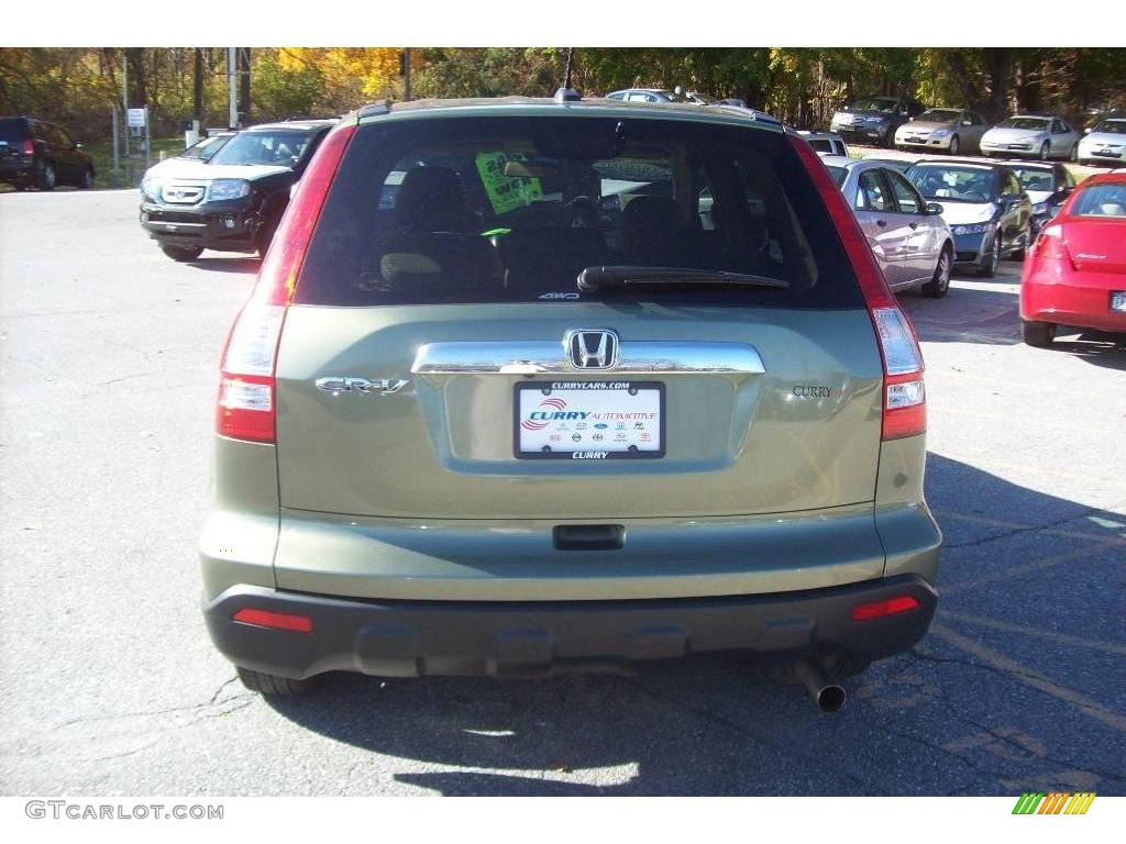 2007 CR-V EX-L 4WD - Green Tea Metallic / Ivory photo #23