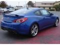 2010 Mirabeau Blue Hyundai Genesis Coupe 3.8 Track  photo #5