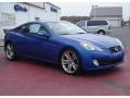 2010 Mirabeau Blue Hyundai Genesis Coupe 3.8 Track  photo #7