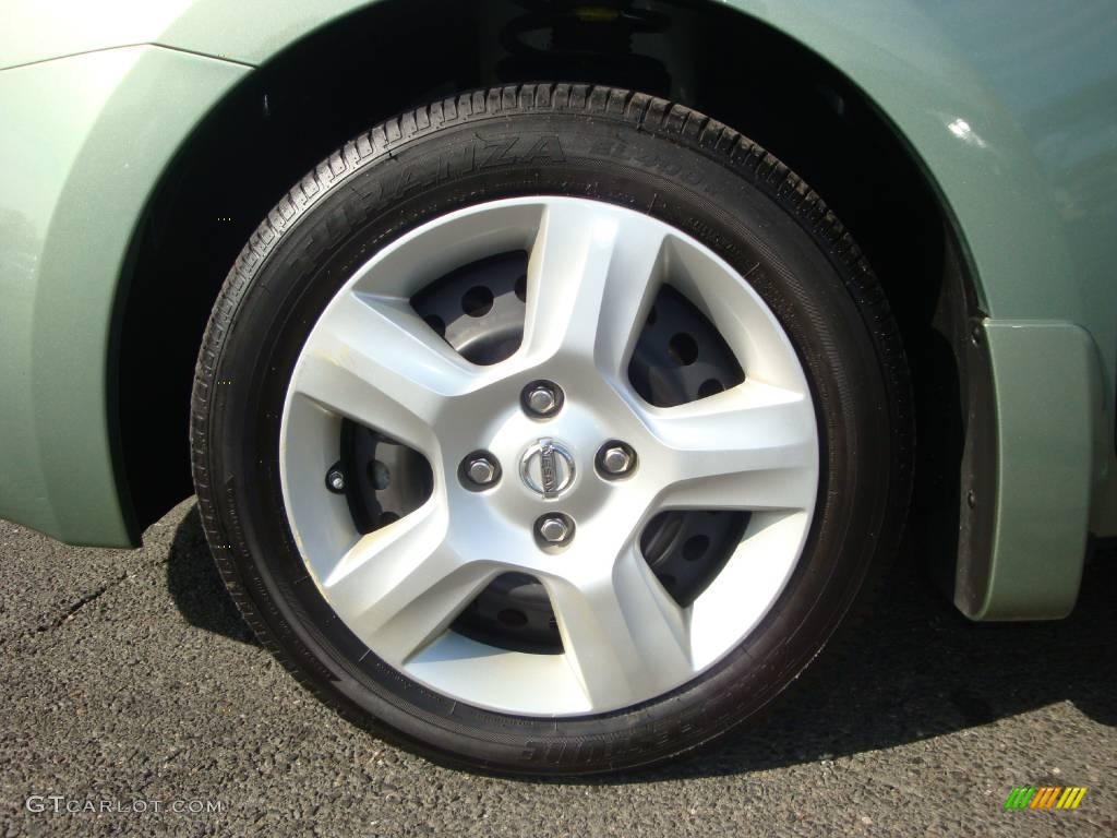 2008 Sentra 2.0 - Metallic Jade Green / Charcoal/Steel photo #24