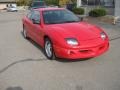 1997 Bright Red Pontiac Sunfire GT Coupe  photo #12