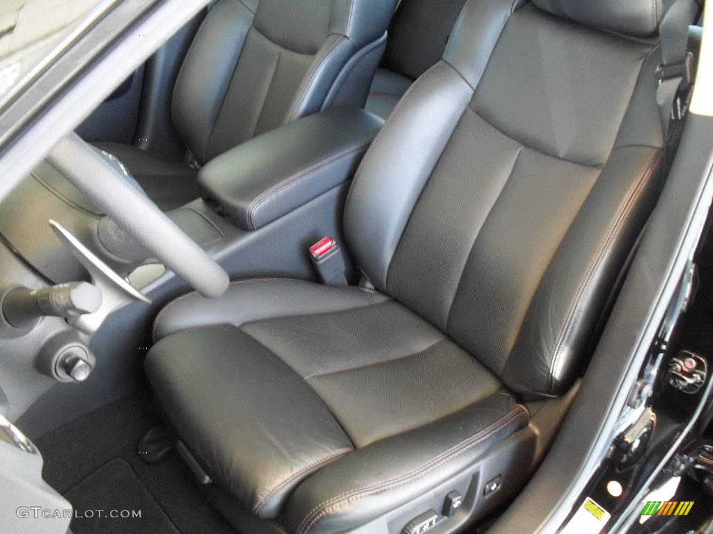 2009 Maxima 3.5 SV - Super Black / Charcoal photo #16