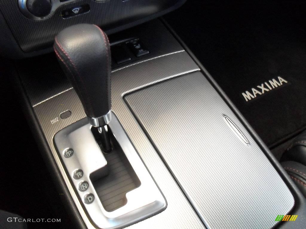 2009 Maxima 3.5 SV - Super Black / Charcoal photo #28