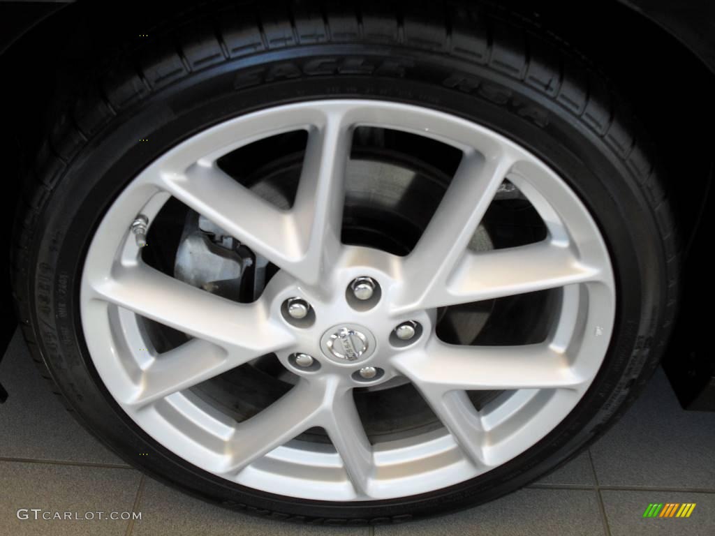 2009 Maxima 3.5 SV - Super Black / Charcoal photo #35