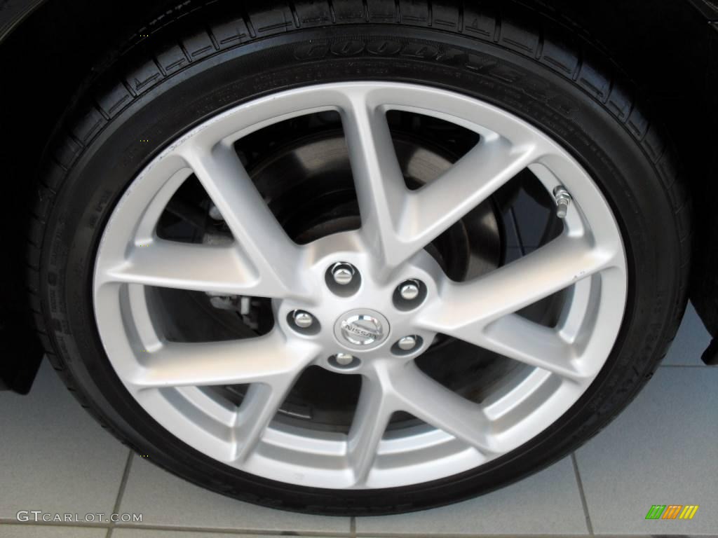 2009 Maxima 3.5 SV - Super Black / Charcoal photo #36