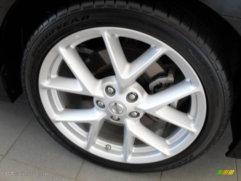 2009 Maxima 3.5 SV - Super Black / Charcoal photo #38