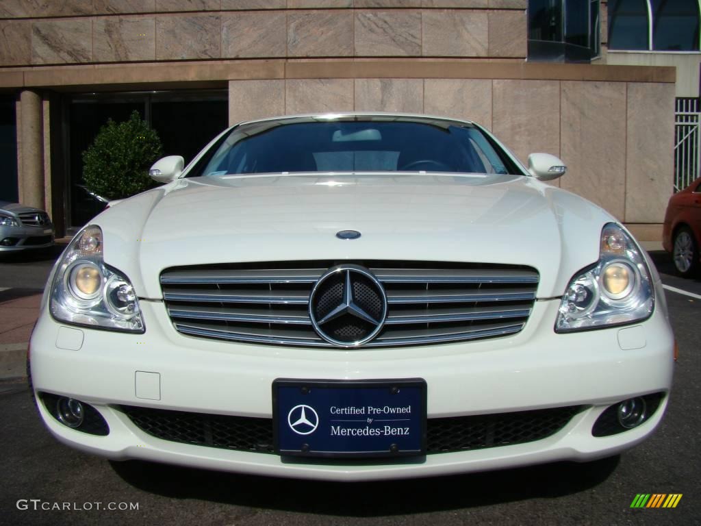 2007 CLS 550 - Arctic White / Black photo #2