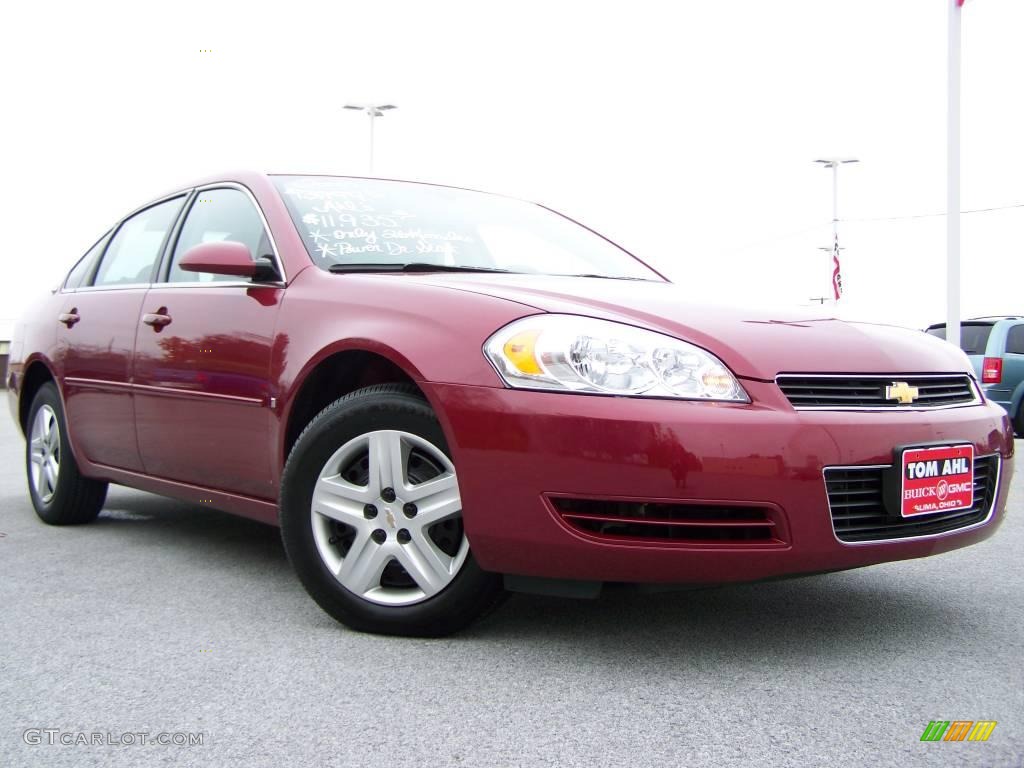 Sport Red Metallic Chevrolet Impala