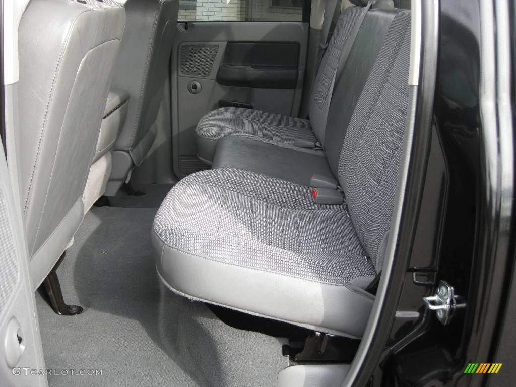 2008 Ram 1500 Big Horn Edition Quad Cab 4x4 - Brilliant Black Crystal Pearl / Medium Slate Gray photo #23