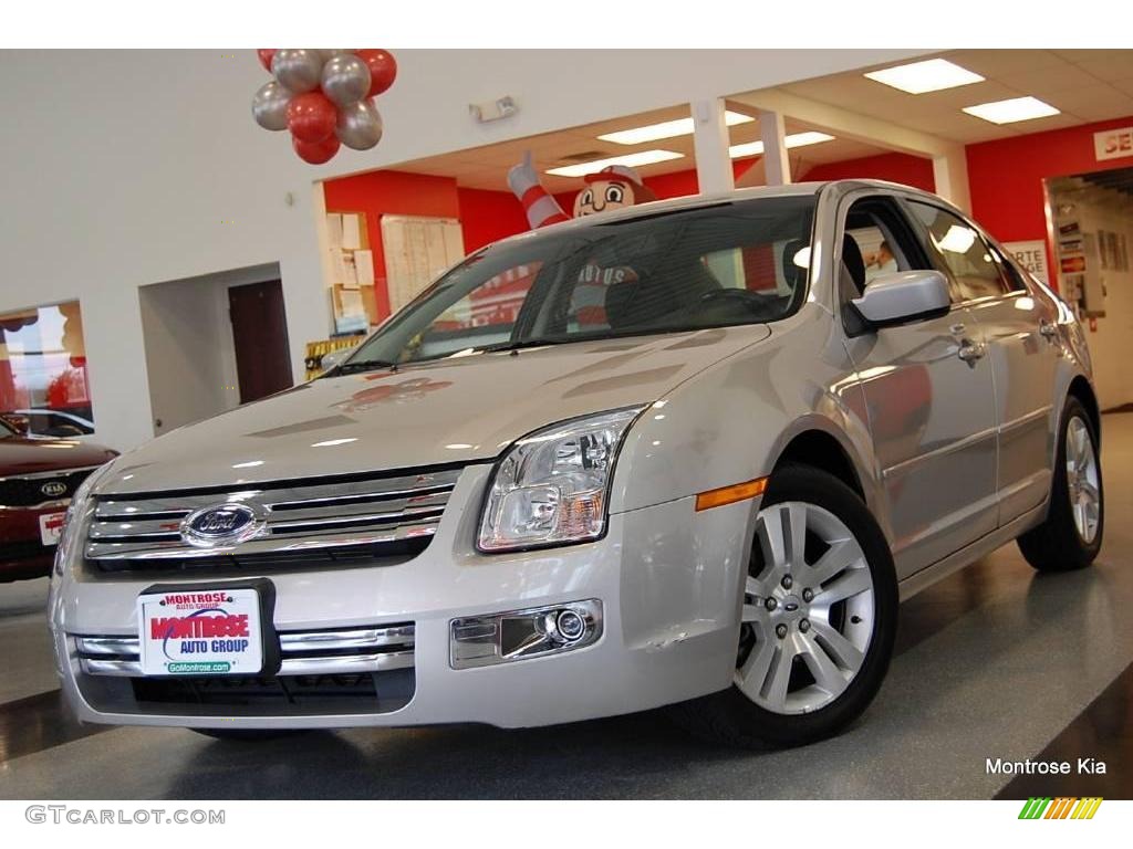 2008 Fusion SEL V6 - Silver Birch Metallic / Charcoal Black photo #1