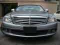 2008 Palladium Silver Metallic Mercedes-Benz C 300 Luxury  photo #2