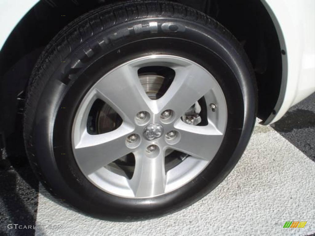 2009 Journey SXT - Stone White / Dark Slate Gray/Light Graystone photo #4