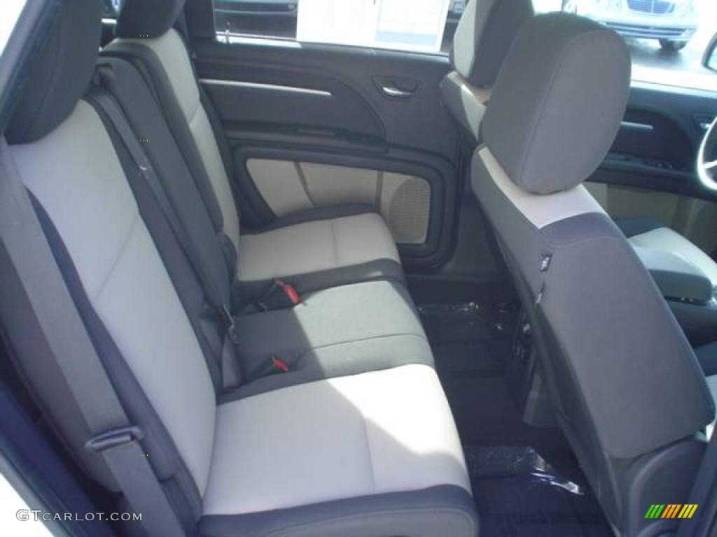 2009 Journey SXT - Stone White / Dark Slate Gray/Light Graystone photo #7