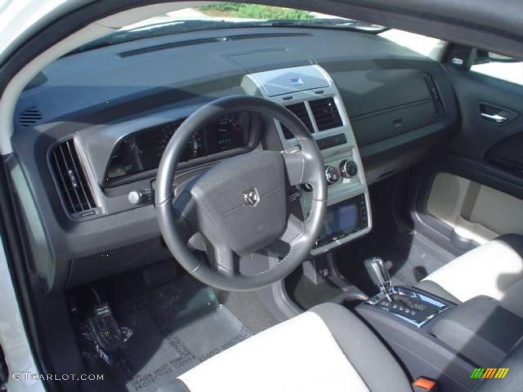 2009 Journey SXT - Stone White / Dark Slate Gray/Light Graystone photo #9