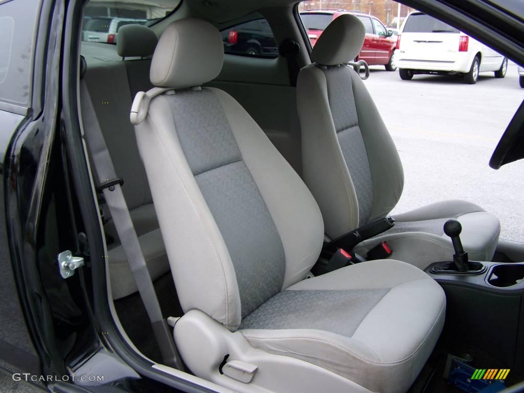 2007 Cobalt LS Coupe - Black / Gray photo #8