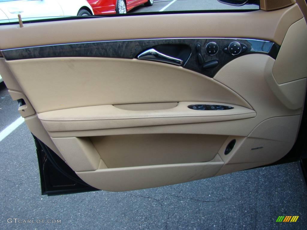 2008 E 350 4Matic Sedan - Sienna Black Metallic / Cashmere photo #7