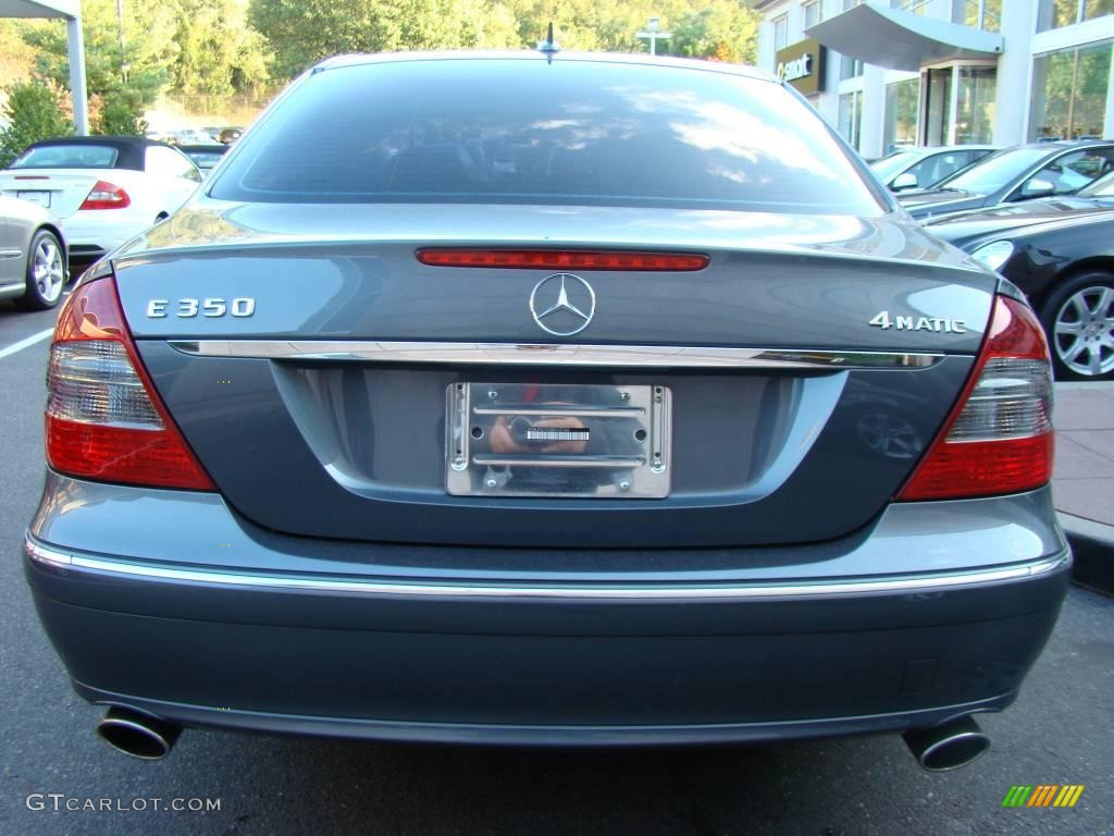 2008 E 350 4Matic Sedan - Flint Grey Metallic / Cashmere photo #5