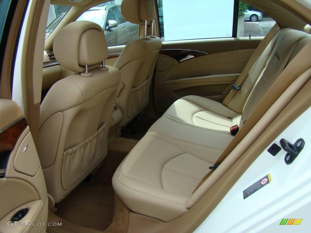 2008 E 350 Sedan - Arctic White / Cashmere photo #12