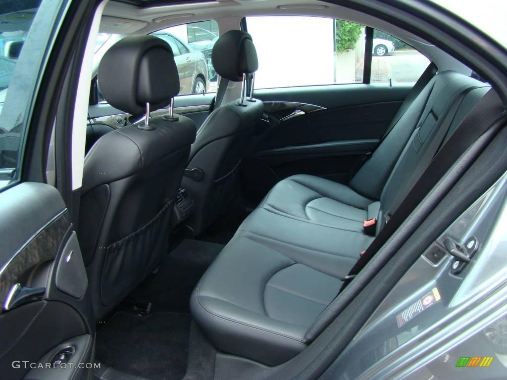2008 E 350 Sedan - Flint Grey Metallic / Black photo #12