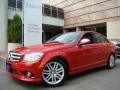 2009 Mars Red Mercedes-Benz C 300 Sport  photo #1