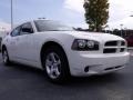 2009 Stone White Dodge Charger SE  photo #4