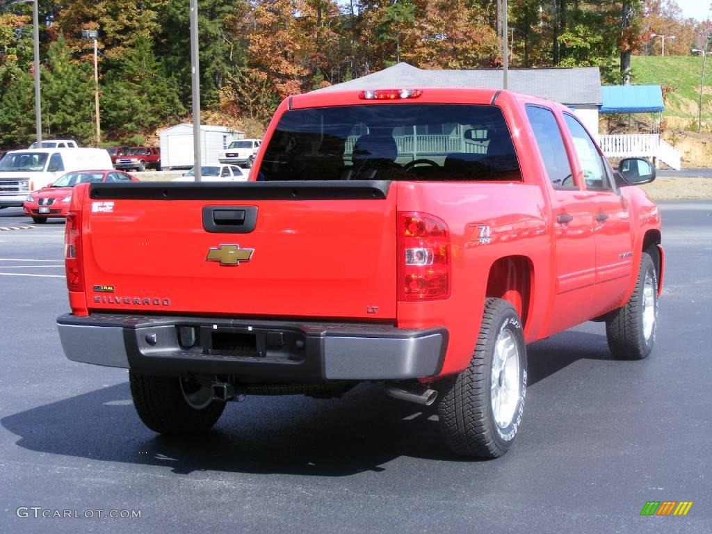 2009 Silverado 1500 LT Z71 Crew Cab 4x4 - Victory Red / Ebony photo #15