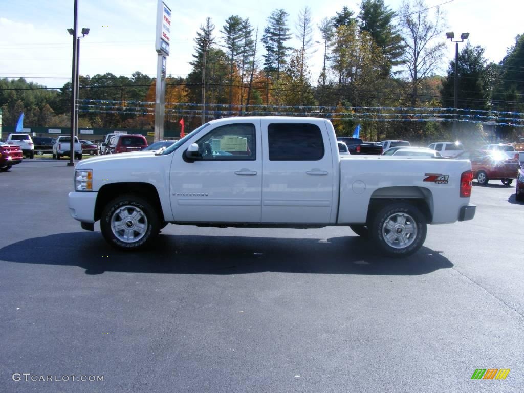 2009 Silverado 1500 LT Z71 Crew Cab 4x4 - Summit White / Ebony photo #12