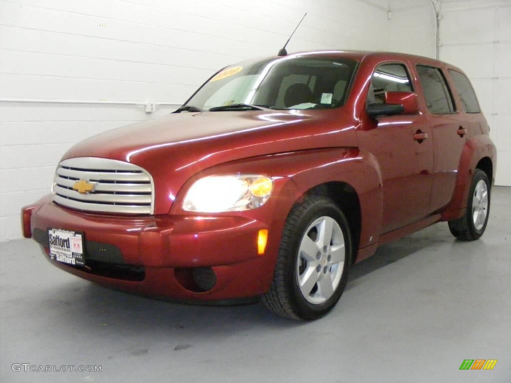 2009 HHR LT - Cardinal Red Metallic / Ebony photo #1