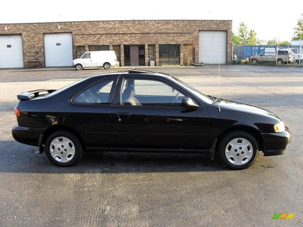 1998 200SX SE Coupe - Super Black / Black photo #3