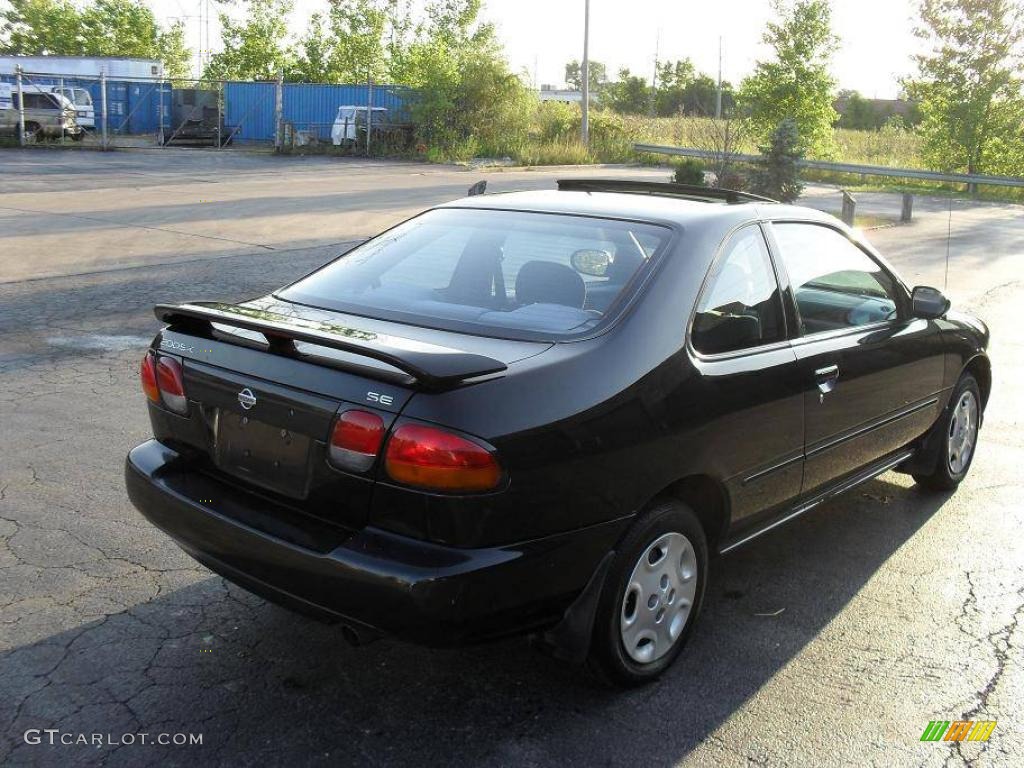 1998 200SX SE Coupe - Super Black / Black photo #9
