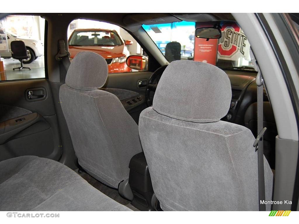 2002 Sentra GXE - Molten Silver / Stone photo #17