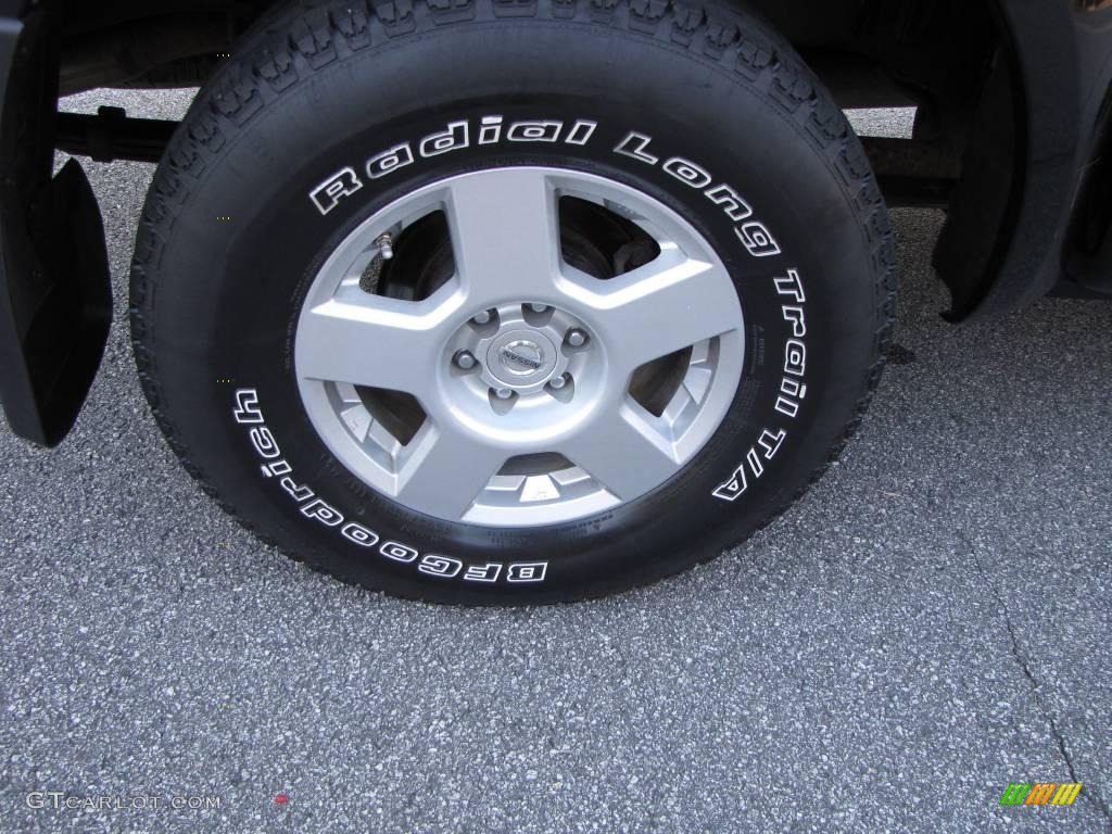 2006 Frontier SE Crew Cab 4x4 - Super Black / Steel photo #19