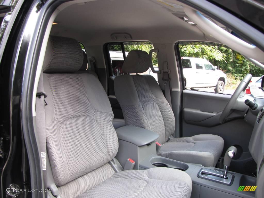 2006 Frontier SE Crew Cab 4x4 - Super Black / Steel photo #21