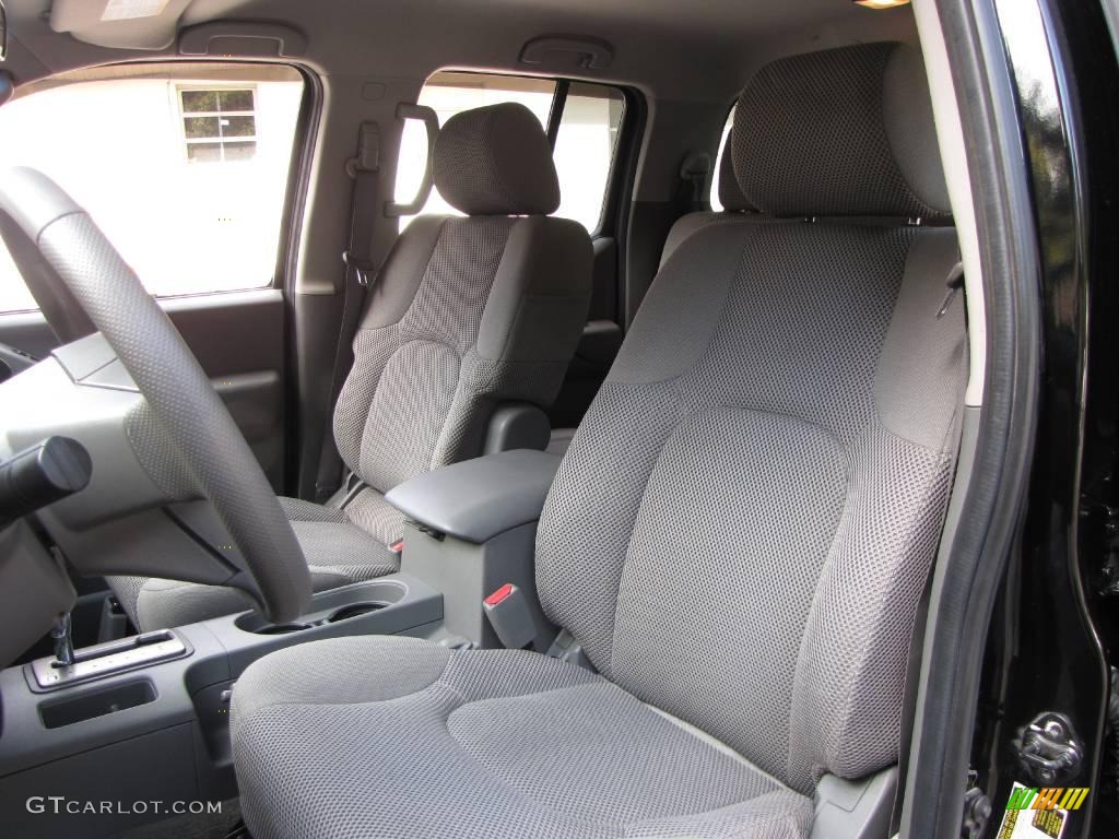 2006 Frontier SE Crew Cab 4x4 - Super Black / Steel photo #22