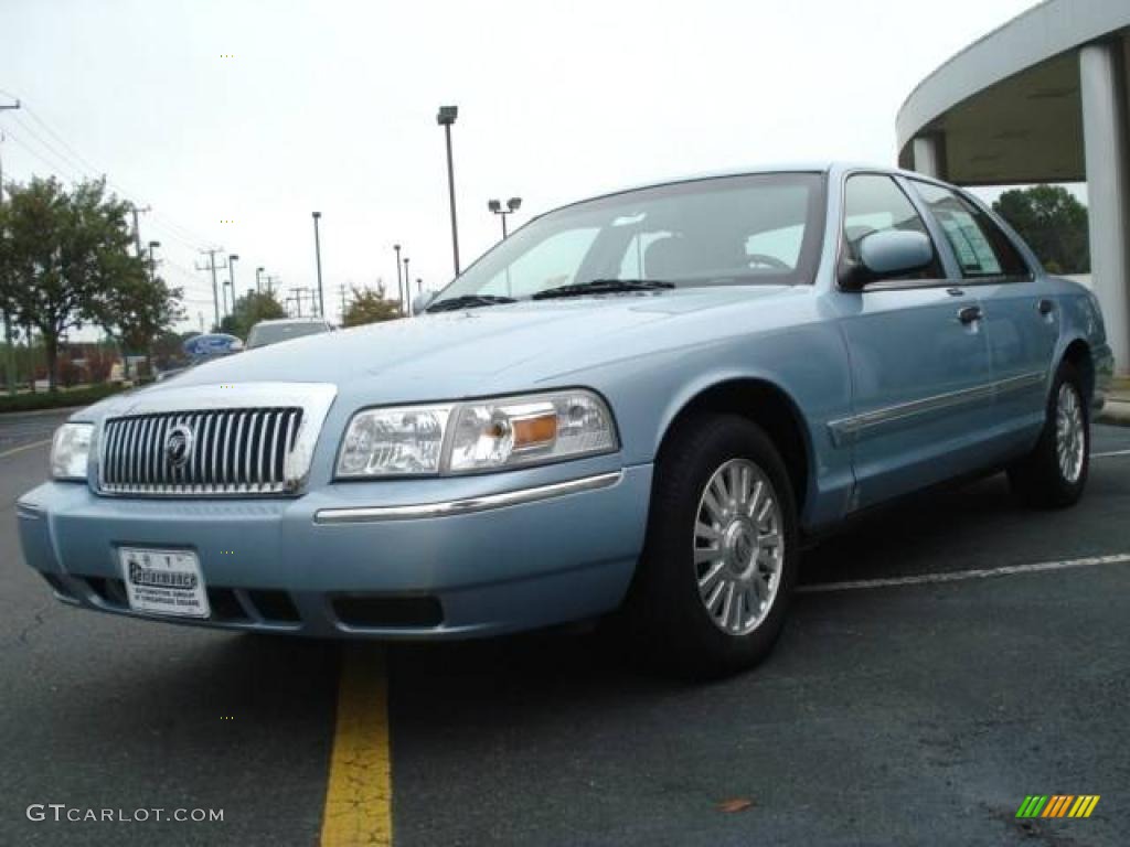 2006 Grand Marquis LS - Light Ice Blue Metallic / Medium Light Stone photo #1