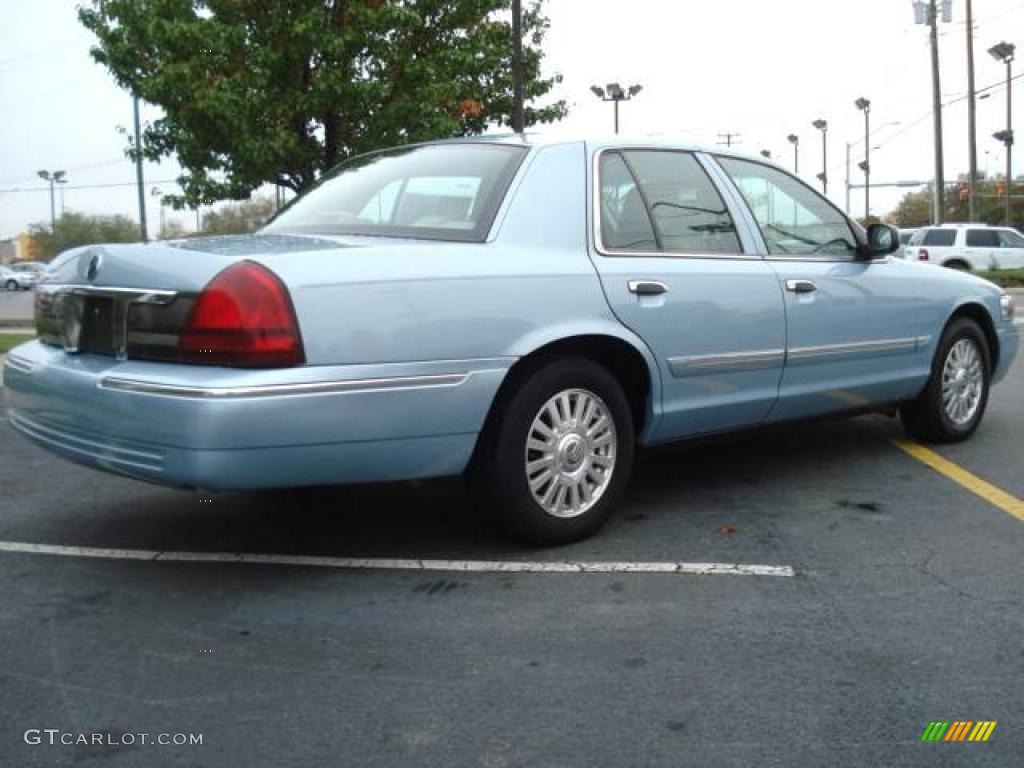 2006 Grand Marquis LS - Light Ice Blue Metallic / Medium Light Stone photo #6