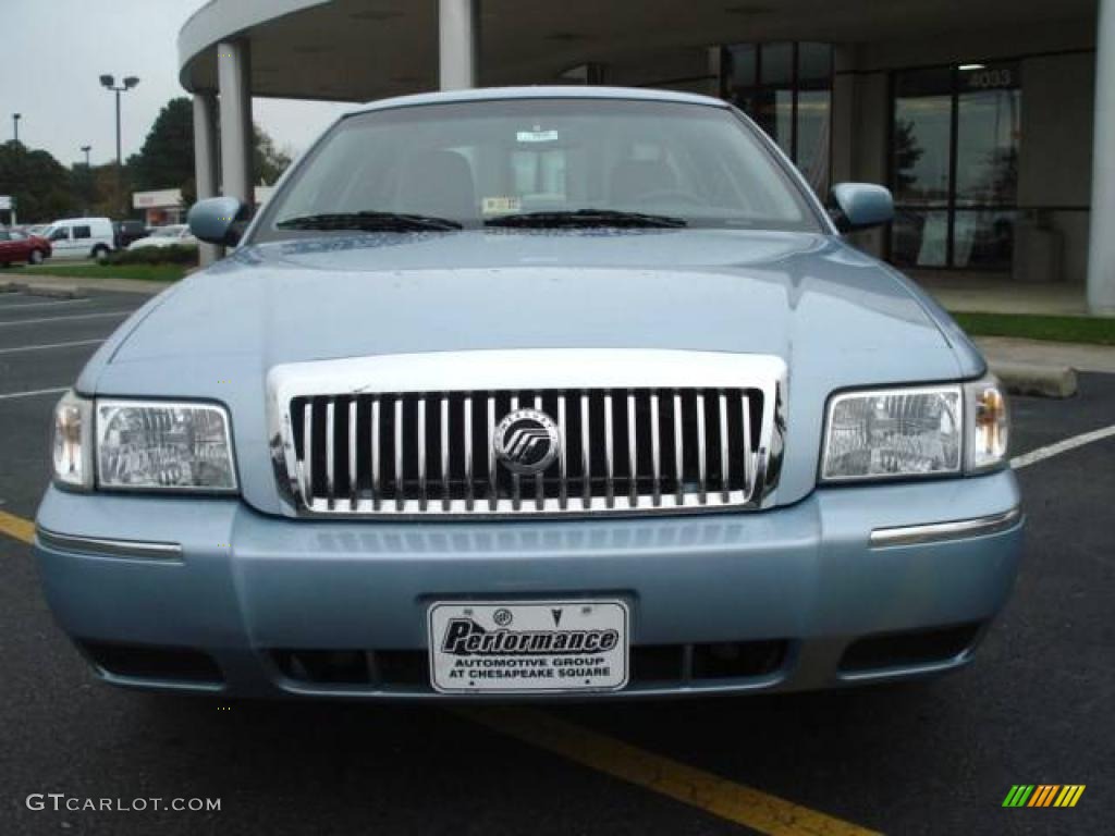 2006 Grand Marquis LS - Light Ice Blue Metallic / Medium Light Stone photo #9