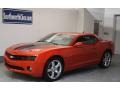 2010 Inferno Orange Metallic Chevrolet Camaro LT/RS Coupe  photo #1