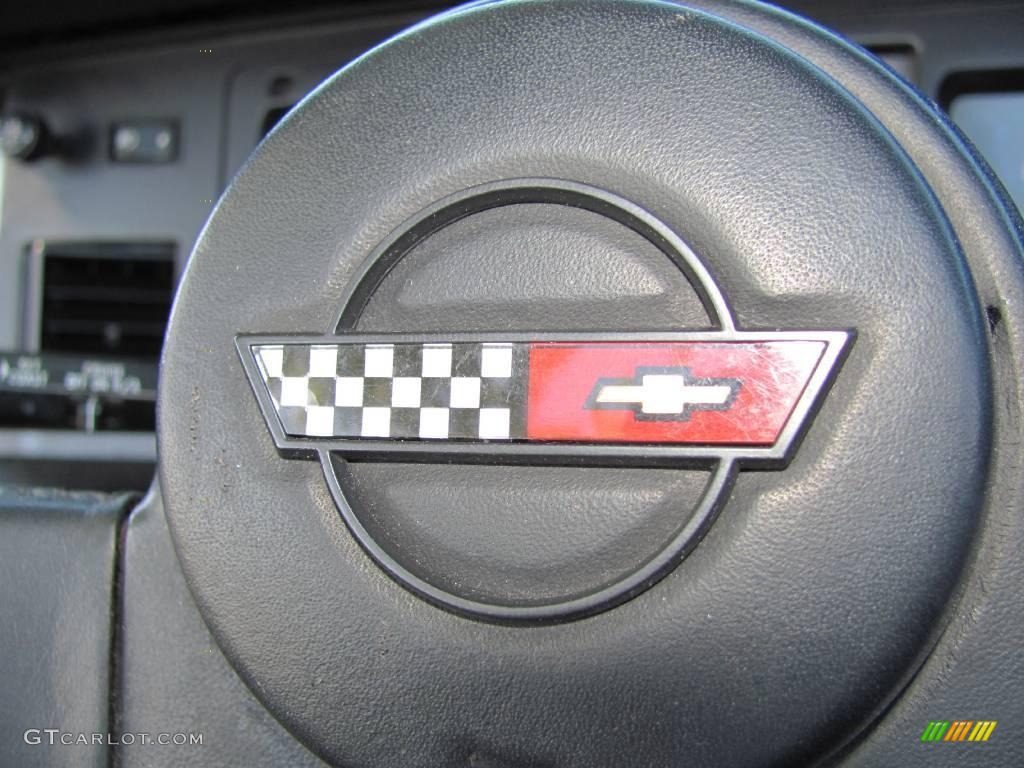 1987 Corvette Convertible - White / Black photo #14