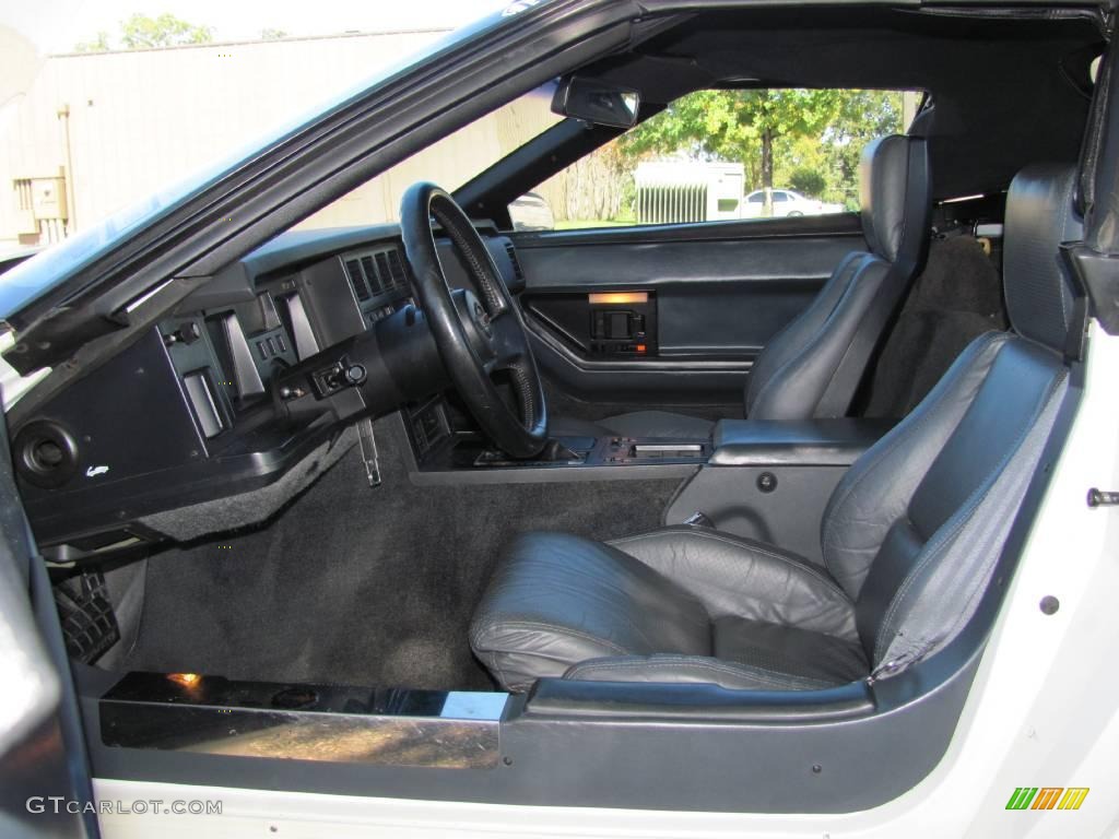 1987 Corvette Convertible - White / Black photo #18