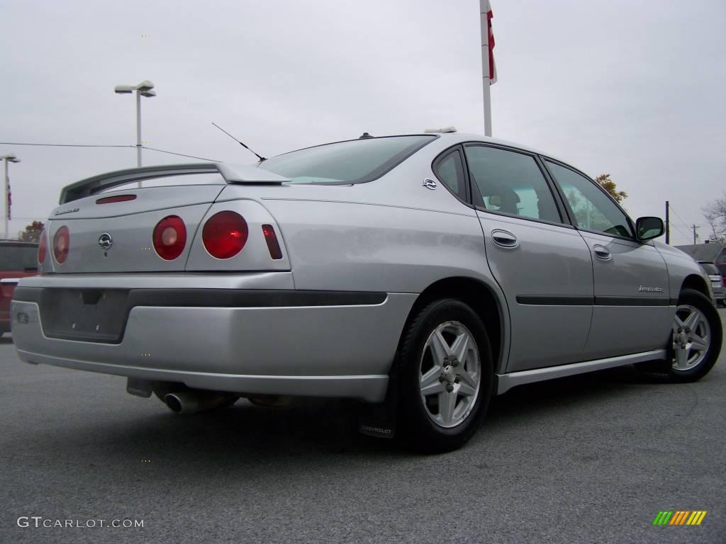 2003 Impala LS - Galaxy Silver Metallic / Medium Gray photo #7