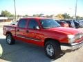 2004 Victory Red Chevrolet Silverado 1500 Z71 Crew Cab 4x4  photo #10