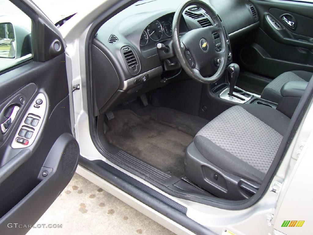 2006 Malibu LT V6 Sedan - Silverstone Metallic / Ebony Black photo #9