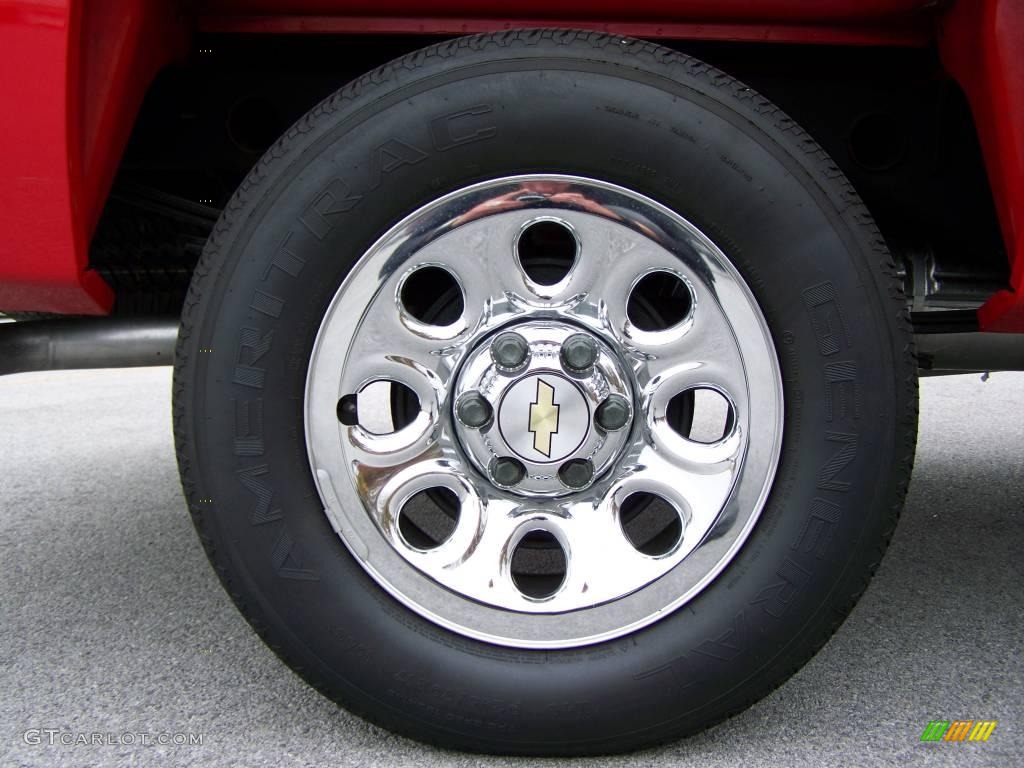 2008 Silverado 1500 LT Extended Cab - Victory Red / Ebony photo #9