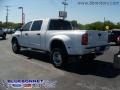 2008 Bright White Dodge Ram 3500 Laramie Mega Cab 4x4 Dually  photo #6