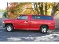 1996 Flame Red Dodge Ram 1500 SLT Regular Cab 4x4  photo #3