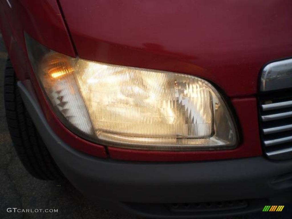 2003 Sprinter Van 2500 High Roof Cargo - Piedmont Red / Gray photo #14